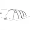 Tenda familiar Easy Camp Hamra 5 azul 5 pessoas