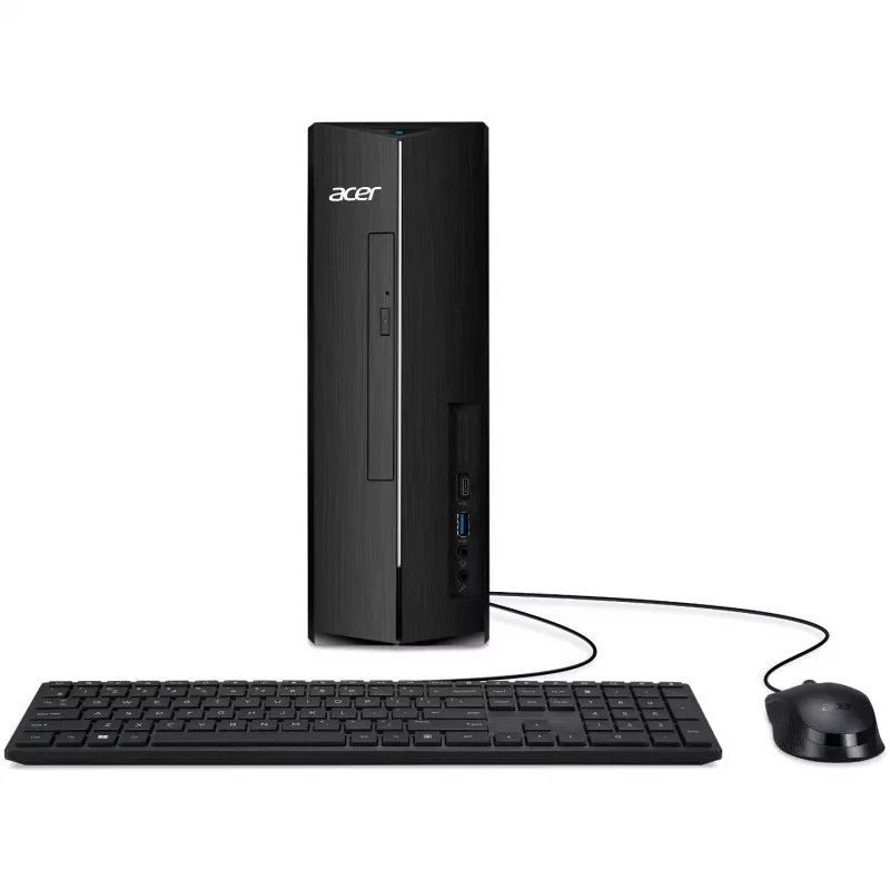 Acer Aspire XC-1785 - Torre compacta - Core i5 i5-14400 / 2,5 GHz - RAM 16 GB - SSD 1,024 TB - UHD Graphics 730 - Wi-Fi 6E, Bluetooth, 1GbE - WLAN: 802.11a/b/g/n/ac/ax (Wi-Fi 6E), B