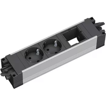 Régua de tomadas Bachmann 906.09528 – 6 tomadas, cabo de 1,5 m