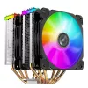 Sistema de refrigeração de computador Jonsbo CR-2000GT refrigerador de processador 12 cm preto 1 unid.