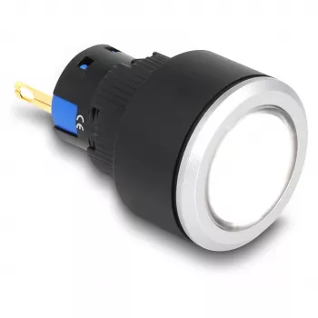 Lâmpada industrial para máquinas DELOCK 22054 — lâmpada LED, 1 lâmpada, IP40/IP65, AC 250 V 5 A, Ø 2,5 cm, A 42 mm