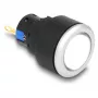 Lâmpada industrial para máquinas DELOCK 22054 — lâmpada LED, 1 lâmpada, IP40/IP65, AC 250 V 5 A, Ø 2,5 cm, A 42 mm