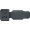 KNIPEX KN 00 61 10 CA - ColorCode Clip - 10 unidades antracite (00 61 10 CA)