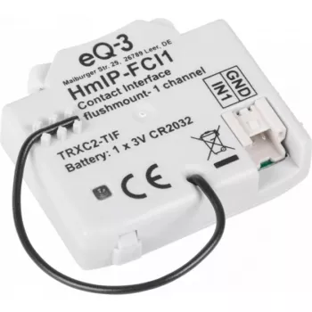Emissor sem fios para casa inteligente Homematic IP 153489A0, a pilhas, montagem na parede, RF Wireless