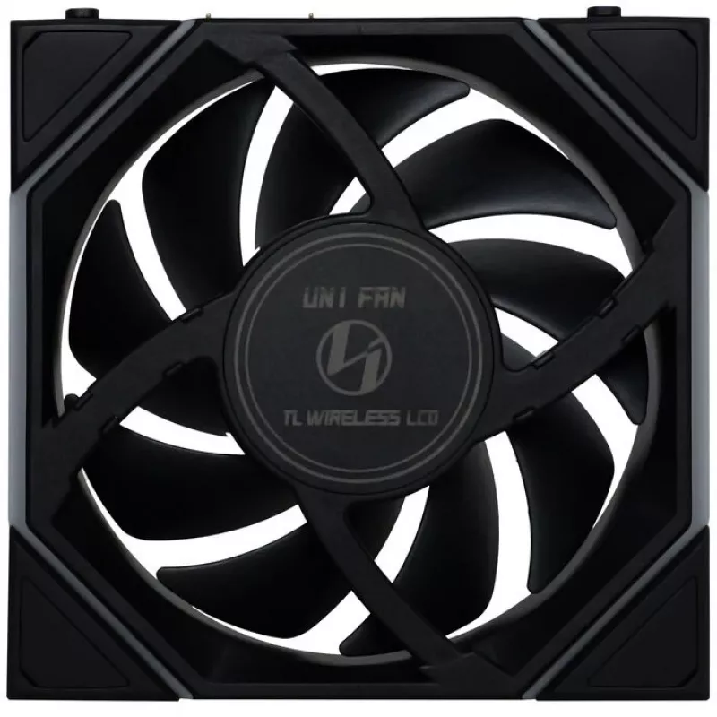 Ventoinha de caixa 120mm ARGB PWM com ecrã LCD sem fios Lian Li UNI FAN TL