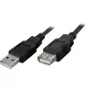 Goobay 68904 cabo de extensão USB 2.0, USB-A macho para USB-A fêmea, 3 m, preto