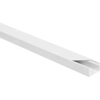 Calha de instalação elétrica compl. BRANCO LS 40x25 2m (embalagem de 10)