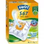 Swirl S67 AirSpace MicroPor Plus sacos de aspirador, 4 un. + 1 filtro