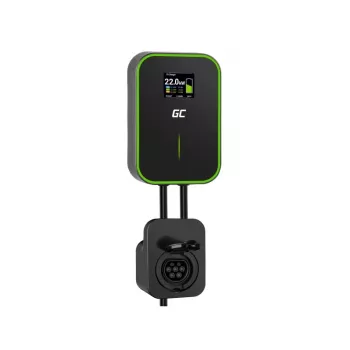 GREEN CELL WALLBOX EV POWERBOX 22KW COM TOMADA & RFID
