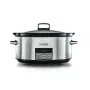Panela de cozedura lenta Crock-Pot CSC063X 7,5 L, 320 W, caixa em aço inoxidável, tigela de cerâmica removível