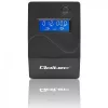 Qoltec Monolith UPS (fonte de alimentação ininterrupta) Dupla conversão (Online) 1 kVA 600 W 2 tomadas Schuko