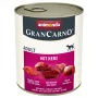 ANIMONDA GranCarno Adult com corações - alimento húmido para cães - 800g