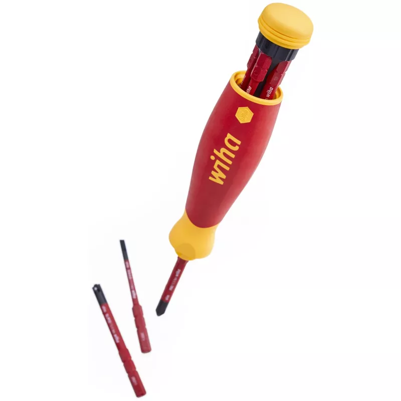 Wiha 45296 chave de fendas manual chave de fendas multi-bits chave de fendas fenda