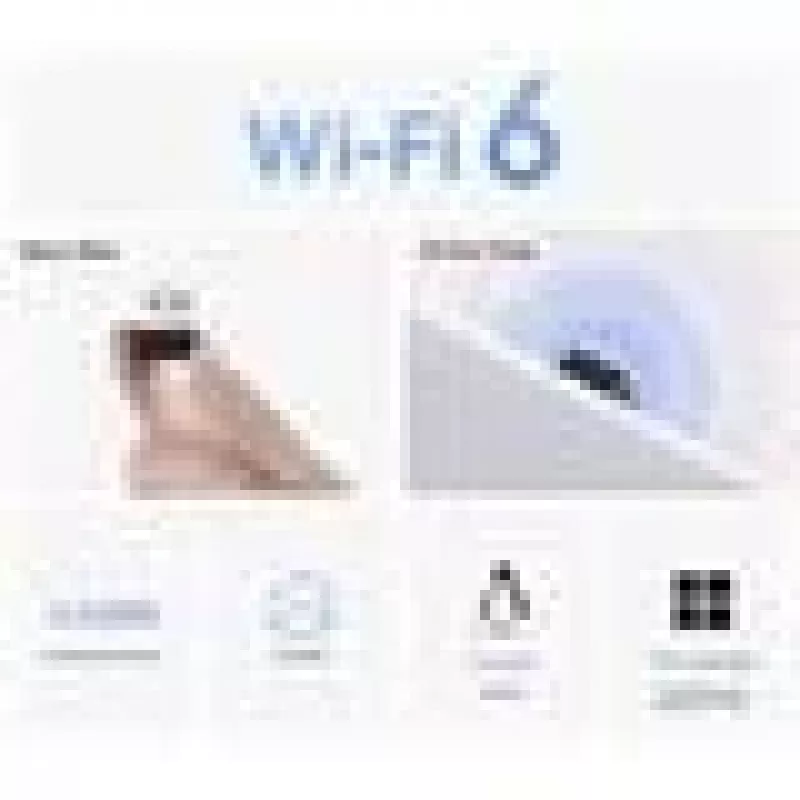 Mercusys MA14N AX3000 Nano adaptador USB Wi-Fi, até 287 Mbps