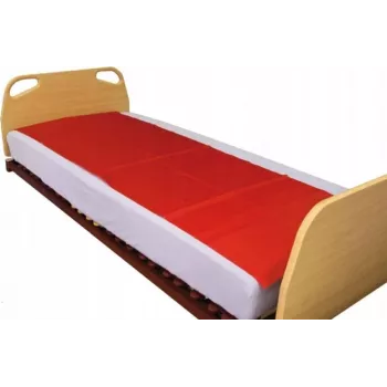 Lençol de transferência de doentes TIMAGO TTE6102 — nylon, 90 cm de largura, 20 m de comprimento, vermelho