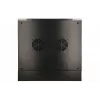 Extralink caixa rack 9U 600x600 AZH preto montado na parede, tipo oscilante
