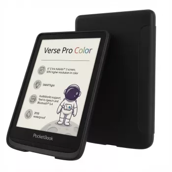 E-Reader Pocketbook Verse Pro Color 6 polegadas com capa de proteção — Pocketbook Readers GmbH