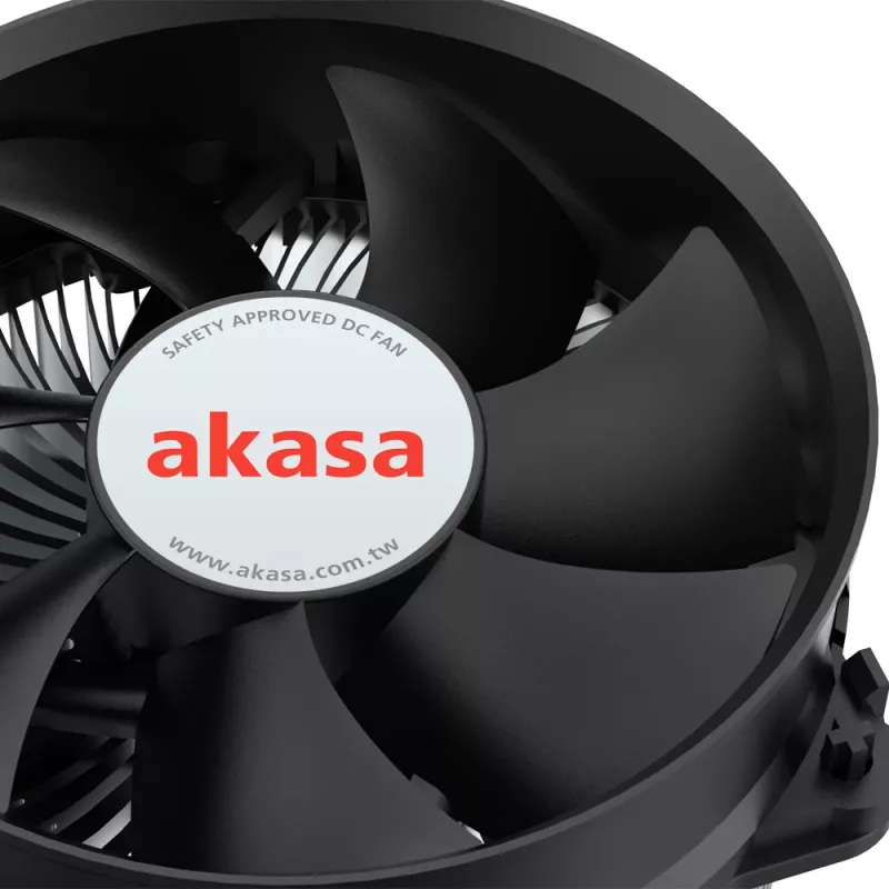 Arrefecedor de CPU plano Akasa AK-CC6607EP01 - socket LGA 1700, 64,5 mm de altura (AK-CC6607EP01)