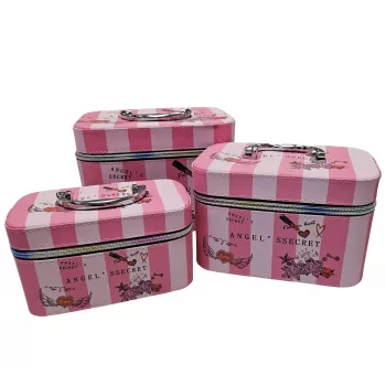 Organizador de cosméticos para mulher Extralink LIFESTYLE 3 em 1 «Angel's Secret»