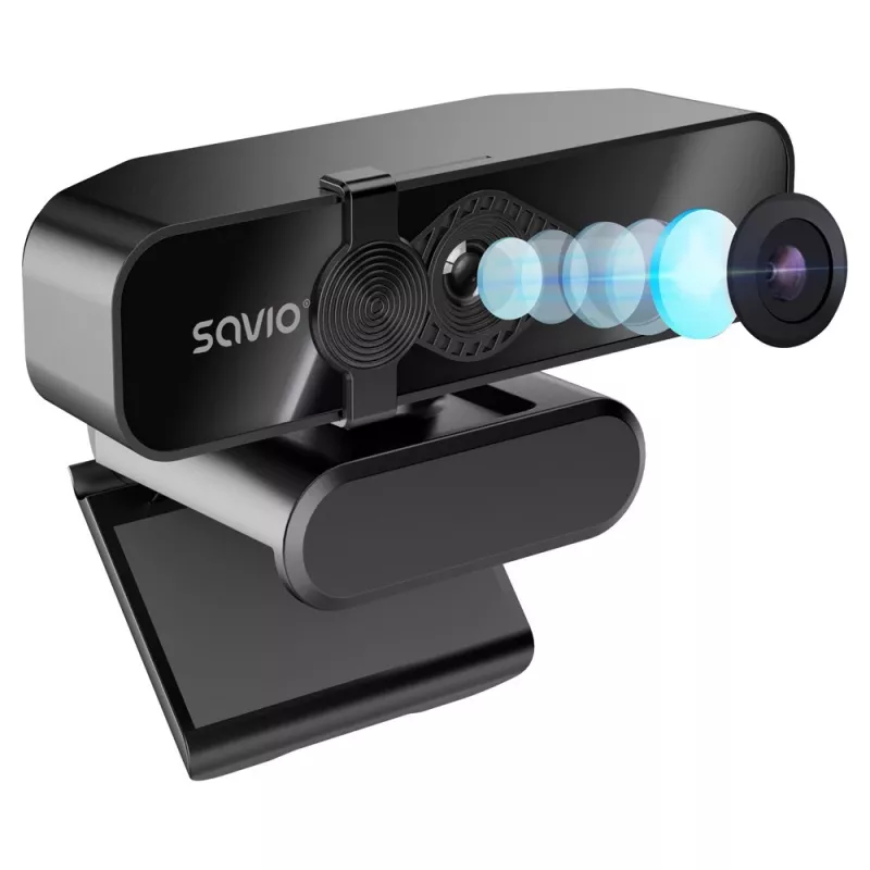 Webcam Savio CAK-06 3840 x 2160 Pixel USB preta