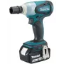 Chave de impacto Makita DTW251RTJ 1/2 polegadas 2100 rpm 230 N⋅m preto azul 18 V
