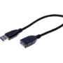 Cabo USB Tecline 532459 USB 3.2 Gen 1 0,5 m preto