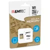 EMTEC Gold+ - Cartão de memória (adaptador SD incluído) - 16 GB - Classe 10 - microSD - Dourado (ECMSDM16GHC10GP)