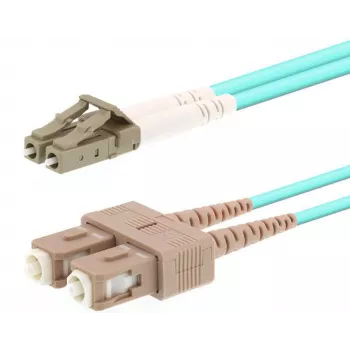 LogiLink 5m - 50/125 - LC - SC - Om3 cabo InfiniBand/fibra ótica laranja (AL5LCSC05I/3I)