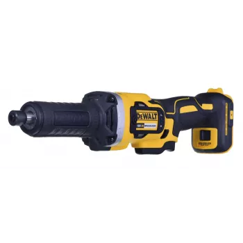 Rebarbadora reta DeWALT DCG426N-XJ, 18V bateria, 5000–25000 U/min, pinça Ø até 6 mm, 760 W potência de saída, 1,19 kg