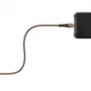 Cabo USB-C para USB-C C2G 9B4415114097 USB 3.2 Gen 2x2 0,75 m – preto/laranja