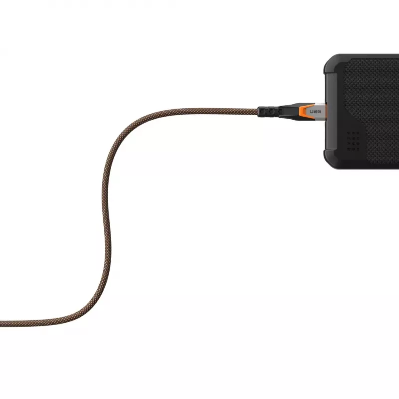 Cabo USB-C para USB-C C2G 9B4415114097 USB 3.2 Gen 2x2 0,75 m – preto/laranja