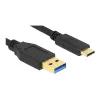 Cabo DeLOCK SuperSpeed USB (USB 3.2 Gen 2) Type-A para Type-C 2 m