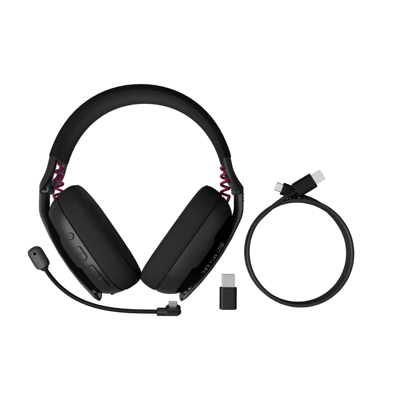 Genesis Headset Gaming | Fury Fukiya F6 | Bluetooth | Over-Ear | Microfone | Sem fios | preto