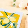 Ravensburger CreArt conjunto de pintura – Limões (Design 25515) para projetos de pintura em tela