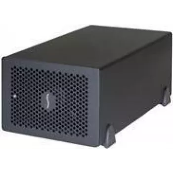 Sonnet Thunderbolt PCIe Expansion Chassis Echo Express SE IIIe — com fios, preto, alumínio