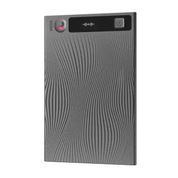 Gravador de voz Mobvoi TicNote Cinzento com 16 GB de armazenamento, ditafone digital compacto