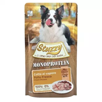 STUZZY Monoprotein frango - comida húmida para cães - 150 g