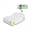 Caixa de terminação de fibra ótica DeLOCK 85935 SC simplex branco