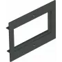 OBO Bettermann placa de cobertura 2f módulo 45 para T4B P7 9011 (7408276)