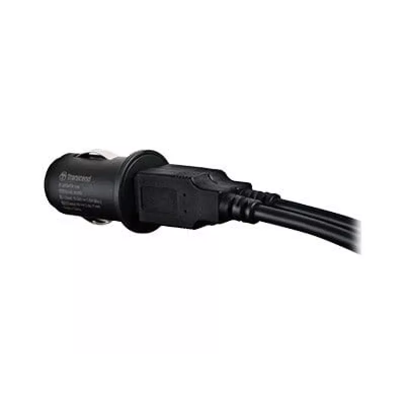 Transcend TS-DPL3 - Alimentação para automóvel - 2,4 A - 2 portas de saída (2 x USB)