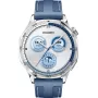 Smartwatch HUAWEI WATCH GT5 46mm – 1,43 polegadas AMOLED, GPS, 524 mAh, caixa em aço inoxidável, bracelete de tecido azul