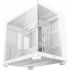 Caixa de PC DeepCool CG530 WH Midi Tower – ATX/Micro ATX/ITX, vidro temperado, 2×3,5 polegadas + 3×2,5 polegadas baías, suporta GPUs até 410 mm
