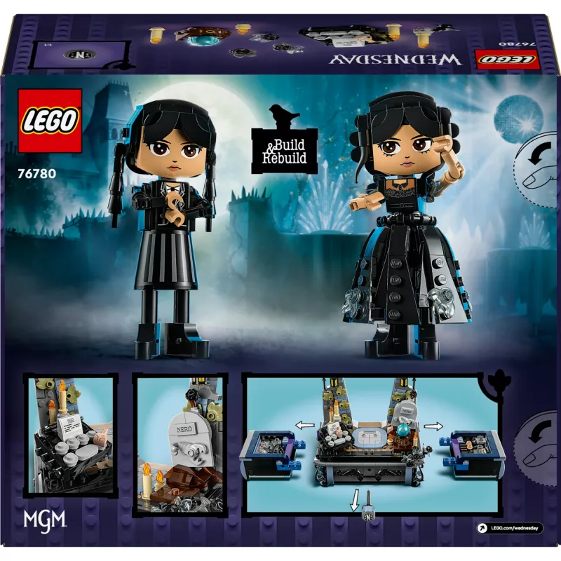 LEGO WEDNESDAY 76780 Figura Wednesday Addams