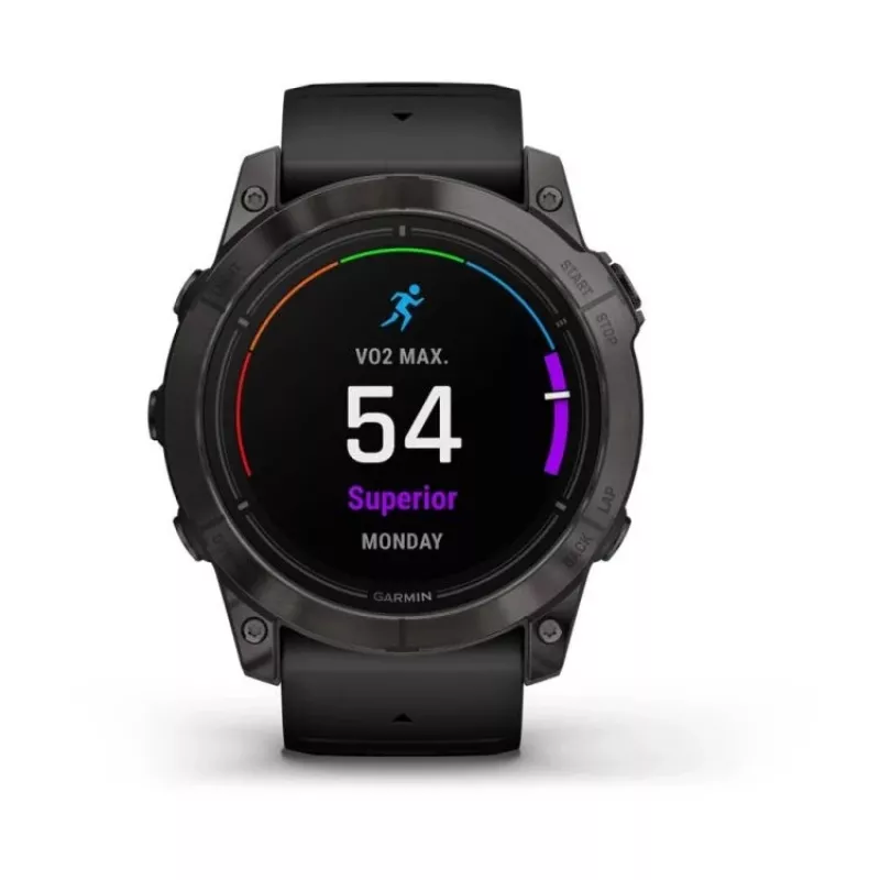 Garmin EPIX PRO g2 51mm Sapphire Carbon Gray DLC Titanium preto