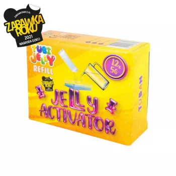 Pó para gelatina Tuban JELLY 60 g Multicolorido 12 unid.
