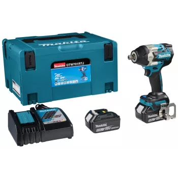 Makita DTW701RTJ chave de impacto com bateria 1000 rpm preto, azul