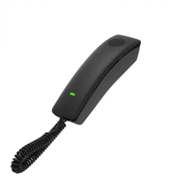 Telefone IP Fanvil H2U-B preto 2 linhas