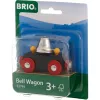 Carruagem de comboio de madeira BRIO 33749 com campainha