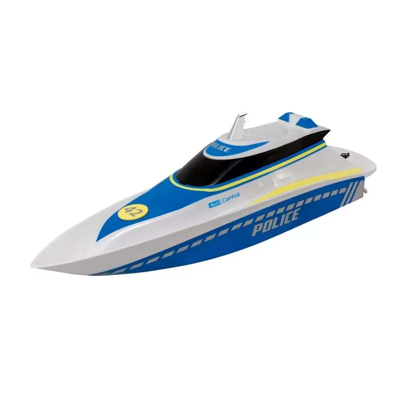 Revell Control Waterpolice RC barco a motor para principiantes 100% RtR 350 mm (24138)