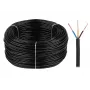 Cabo elétrico OMY 3x0,75 300/300V preto